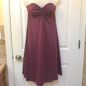 Susana Monaco Strapless A Line Dress